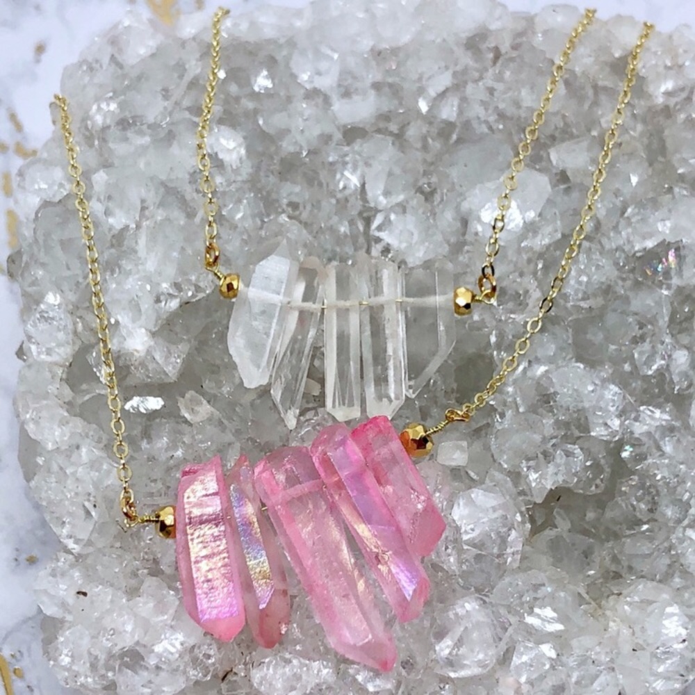 🖤Host Pick🖤 Raw Quartz Spike Necklace - Picture 4 of 4